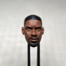 Hand Painted 1/18 1/12 1/10 Denzel Washington Head Sculpt fit 3.75