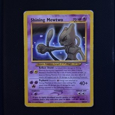 Pokemon Shining Mewtwo 109/105 Secret Rare Neo Destiny Card HP picture