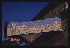 The Lariat Bar sign Jackson Nebraska Historic Americana Old Photo picture