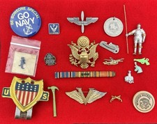 Vintage & Collectible Estate Lot – Militaria, Pocket Knives, Token & Advertising picture