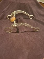 Vintage Plata Bit Sliver Covered Mouth Piece picture