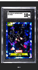 2024 Topps Chrome Sapphire Marvel #62 Venom Sgc 10 (not psa) picture