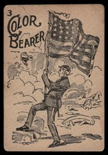 Color Bearer 1893 Woolson Spice Civil War Playing Card (Minor Wear) picture