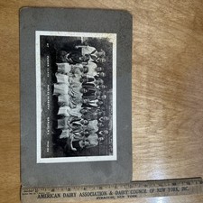 Vintage 1923 Naples Academy Junior Class New York School Photo Mat Print picture