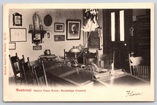 c1905 Montreal Hochelaga Convent Senior Class Room Quebec Canada Postcard picture