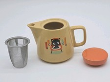 RARE San Rio Choco Cat Ceramic Mini Tea Pot• Hello Kitty 2004 Y2K MINT UNUSED picture