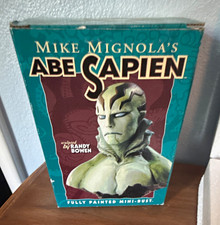 Bowen Designs Abe Sapien Hellboy Resin Mini-Bust 1:8 Fully Painted Green picture