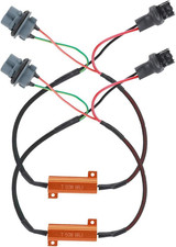 7440 T20 LED Turn Signal Wiring Adapter Hyper Flash Fix 50W 8RJ picture