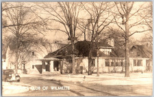 Vintage 1944 RPPC Real Photo Postcard Woman's Club of Wilmette, Illinois ~ Women picture
