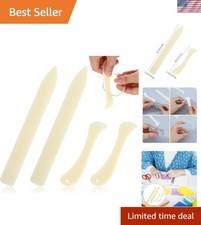 4-Pc Bone Folder Tools Set - Essential Burnishing Kit for Crafting & Bookbinding picture