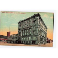 Vintage 1912 Postcard The Ritten House North Highland Ave East End Pittsburgh PA picture