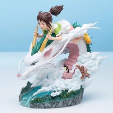 Spirited Away Chihiro & Haku PVC Anime Figure Collectible Action Model New Gift picture
