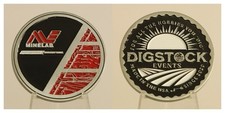 Minelab Digstock Events Metal Detecting Challenge Coin 3#G picture