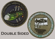 2019 International Submarine Races Underwater Research Challenge Coin  J#18 picture
