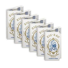 ZIG ZAG Rolling Papers - Original White 70 mm Paper - 32 Count Pack of 6 picture