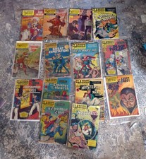 Complete Set of 169 Classics Illustrated Comics –some 1st editions ,  mostly FN picture