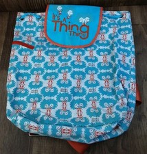 It's A Thing Thing Double Trouble Universal Studios Drawstring Backpack Bag picture