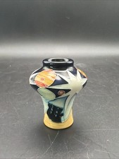 Moorcroft 1991 Miniature Celestial Stars Planets Vase 2.25” England Rare picture