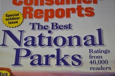 1997 June Consumer Reports Magazine Best National Parks SUVs Ford Jeep  picture