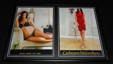 2015 Catherine Malandrino Framed 12x18 ORIGINAL Advertising Display picture