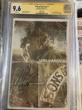 Sons of Anarchy #1 photo variant CGC 9.6 SS Signed by Ron Perlman w/ 