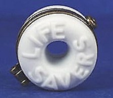 Lifesaver Peppermint Life Saver PHB Porcelain Hinged Box by Midwest Cannon Falls picture