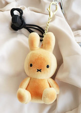 Miffy Official Plush Doll : Miffy Baked Bread 11cm Key ring Chain Bag charm picture