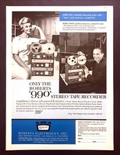 1961 Doris Day Composer Percy Faith photo Roberts Stereo Tape Recorder print ad picture