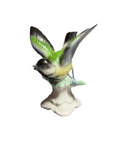 Vintage Gerold Porcelain Bird Figurine Titmouse 6723A Bavaria picture