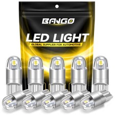 10pcs T10 LED Bulbs 6000K White Interior Dome Map License Lights picture