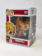 Ryan Colt Levy Signed Chainsaw Man Denji with Pochita #1971 Funko Pop JSA picture