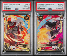 2026 Kayou Naruto NRSA03-SSR Jiraiya #005L3 & Orochimaru #006L3 SEQ CERT PSA 10  picture