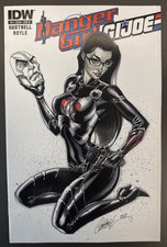 Danger Girl G.I. Joe #1 - 5 - J. Scott Campbell BARONESS Variant SET (IDW 2012) picture