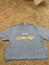 Bella + Canvas Drink Golden Age youngstown Ohio teeshirt. 2XL. picture