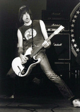 Johnny Ramone Photograph Original Black And White Press Promotion October 1978 picture