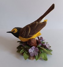 Hooded Warbler Bird Figurine 1997 Lenox - The Garden Bird Collection picture