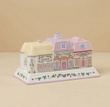 RARE LIMITED 2025 Lenox Spice Village Covered Butter Dish - NEW - Ready to Ship picture
