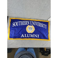 Southern University Alumni Felt Banner Collegiate Pacific Blue Gold Made in USA picture
