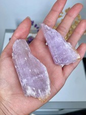 Raw Kunzite Crystal — Natural Pink Heart & Emotion Stone picture