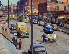 1941 47th St CHICAGO Street Scene 5x7 Borderless PHOTO  (208-k) picture