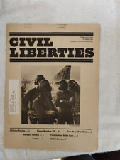 1973 American CIVIL LIBERTIES Union ACLU Newspaper picture