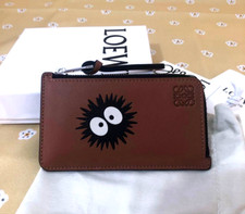 Loewe x Studio Ghibli Collaboration Susuwatari Spirited Away Folded Coin Purse picture