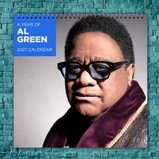 Al Green  2027 Wall Calendar 12 Month Celebrity Photo Fan Collectible picture