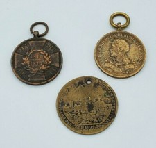 Original Prussia 1813-14 War Medal Bronze Captured Guns 1863 Medal Leipzig Jeton picture