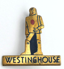RARE Vintage 1939 New York World's Fair Elektro Robot Westinghouse Tie Hat Pin picture