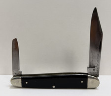 Vintage JA Henckels 1751 2 Blade Knife Thick Main Blade picture