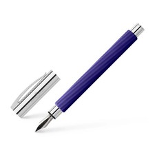 Faber Castell Ambition Italic Midnight Mauve Fountain (Med) Brand New w/Box picture