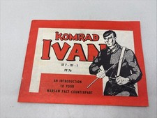 RARE VINTAGE 1981 KOMRAD IVAN FY 81 U.S. GOVERNMENT PRINTING OFFICE COMIC BOOK picture