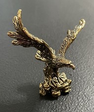 Copper/Bronze/Brass Open Wing Eagle Figurine picture