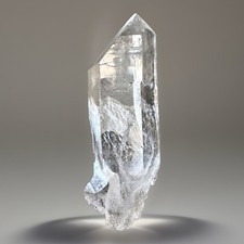 “Silver Current” Hashupi Himalayan Akashic Etched Optical Luster Quartz Crystal picture